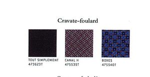 Cravate foulard