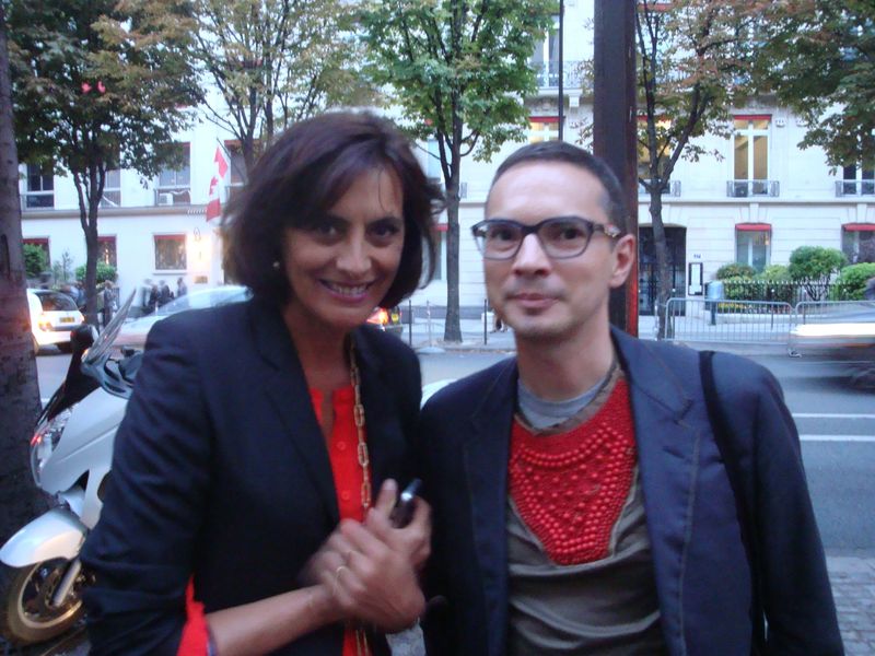 Inès de la Fressange et Brieuc