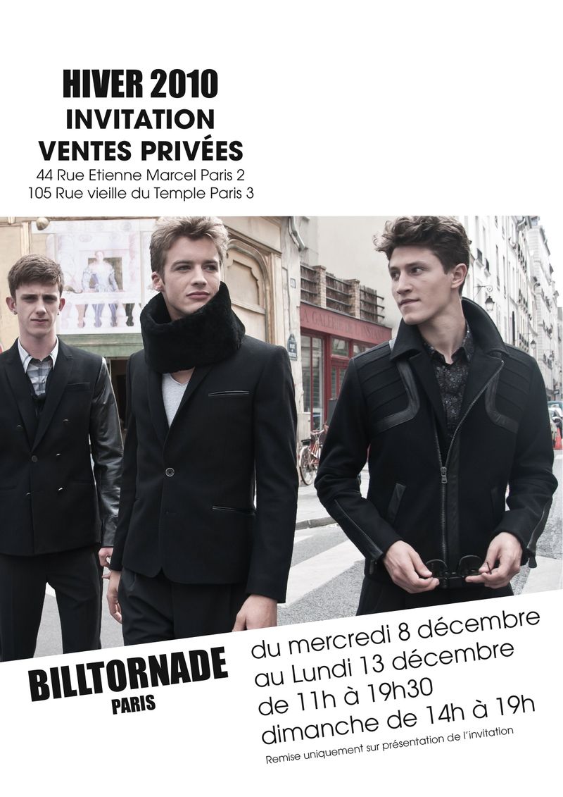 Vente-privee Bill Tornade