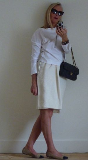 Jupe lanvin et blouse zara 2