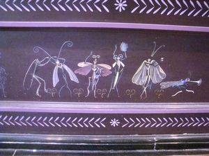 Palais royal - serge lutens - panneau insectes