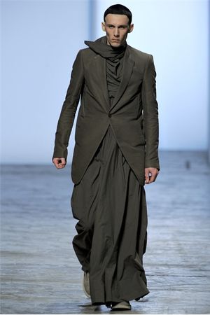 brieuc75: Le défilé homme printemps été 2012 : Rick Owens