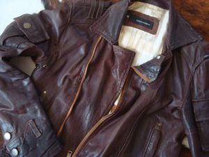 Blouson cuir DSquared