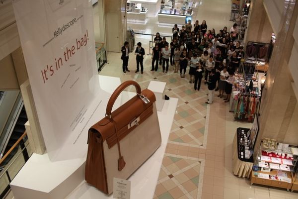 Hermes giant bag Kellydoscope Brown Thomas Dublin