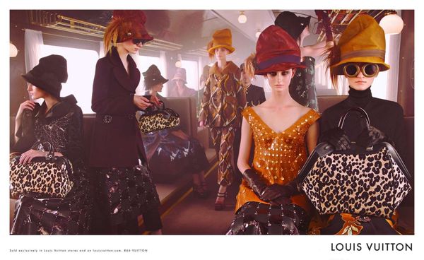 Campagne de publicité louis vuitton automne hiver 2012 2013 steven meisel