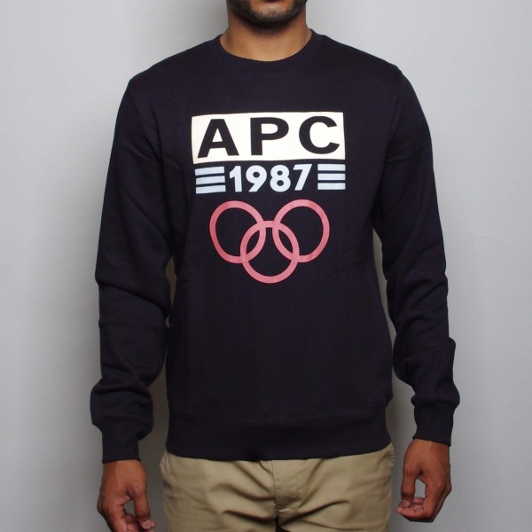 Sweat-1987-apc-marine-fonce