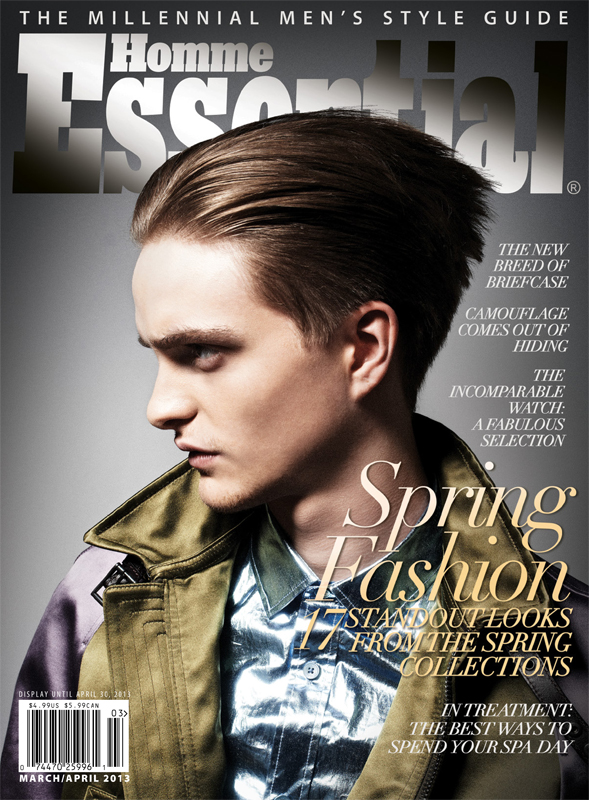 Burberry men spring summer 2013 blouson cover