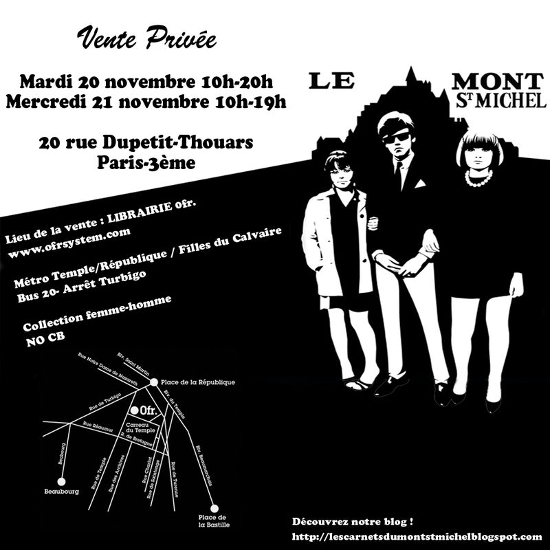 Flyer Vente Privée -- 20 & 21 novembre 2012 -- Le Mont Saint Michel