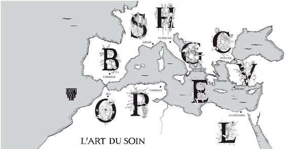 Diptyque carte l'art du soin