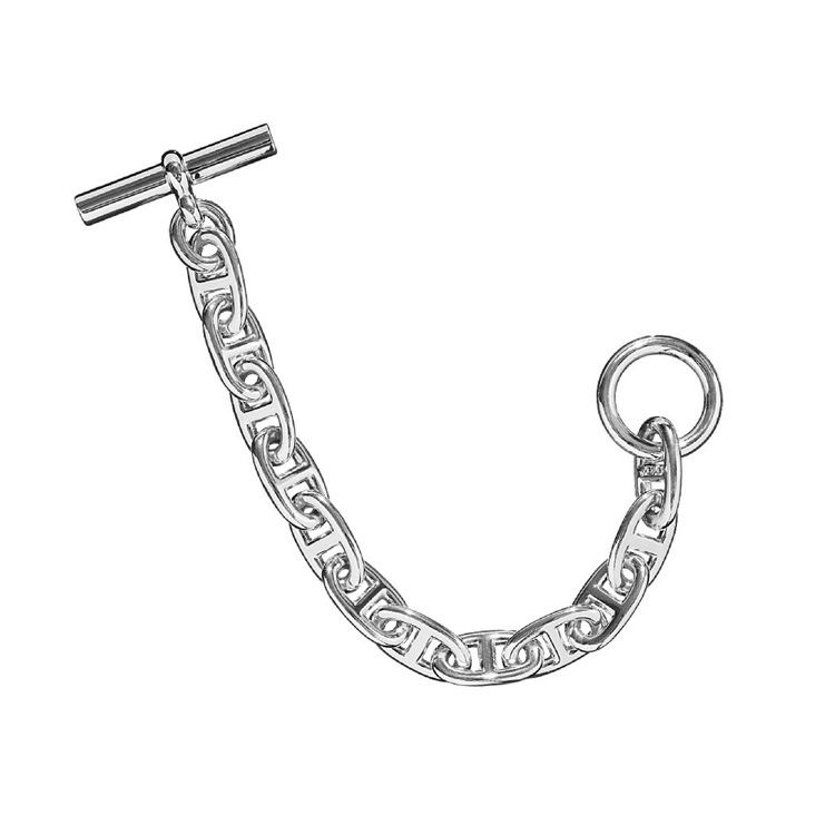 Chaîne-dAncre-Bracelet-in-silver-by-Hermes