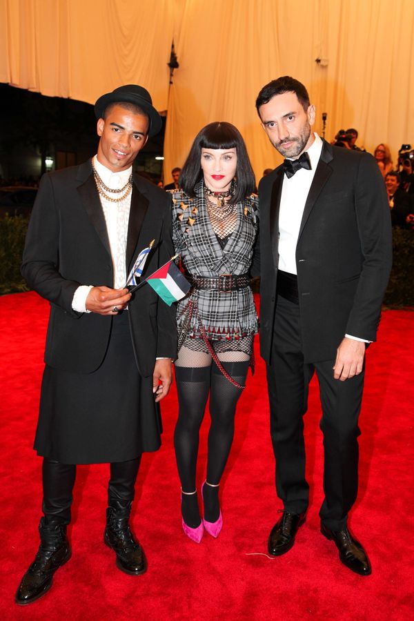 Brahim Zaibat & Madonna & Riccardo Tisci