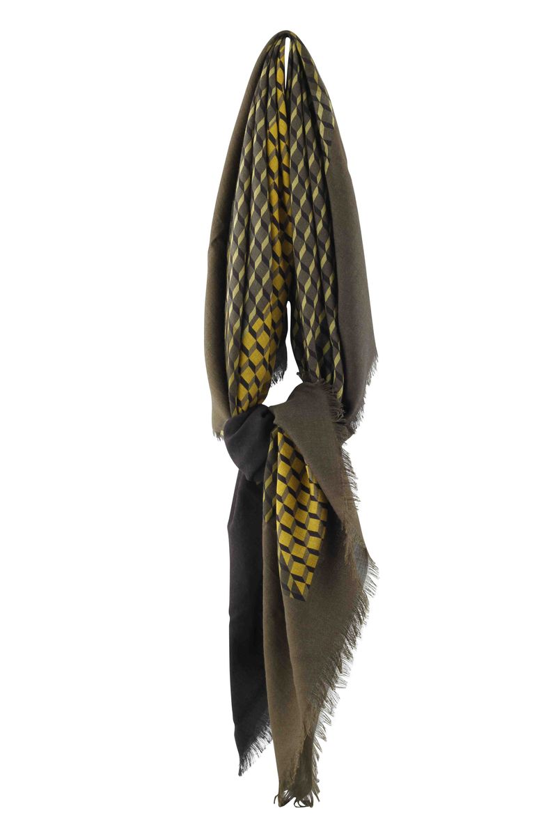 SCARF-khaki-suspendu pierre hardy