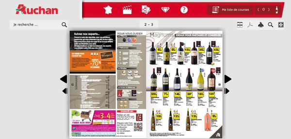 Préparer la foire aux vins auchan