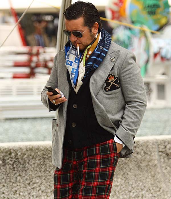 Menstylefashion-tartan